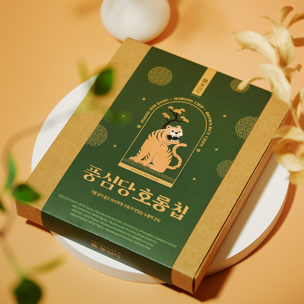 풍심당 호롱칩 누룽지칩 4종 선물세트 (20개입) - 상세 이미지 4