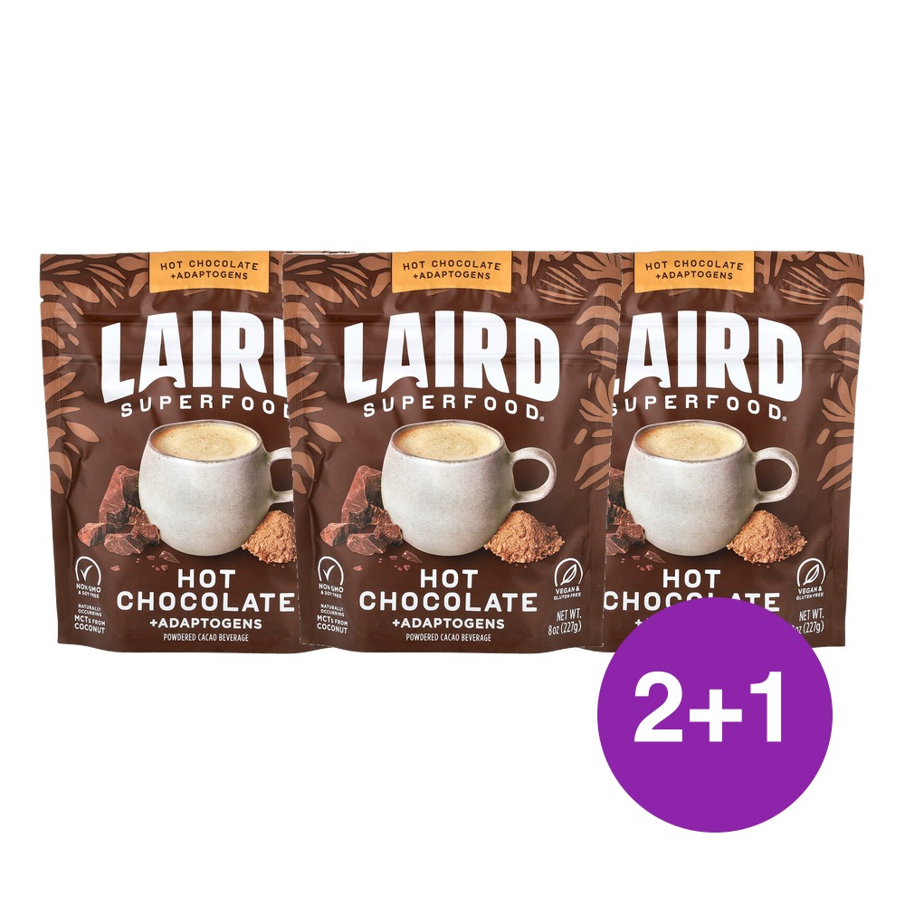 Laird Superfood 핫초코 아답토젠 227g, 3개 - 상품 이미지