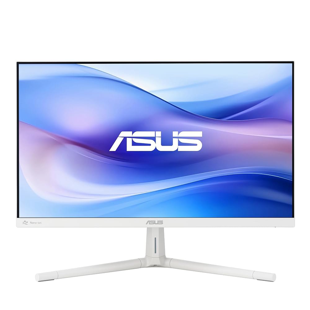 ASUS 24인치(23.8인치) 1080P 아이 케어 모니터(VU249HFI-W) - 풀 HD, IPS, 100Hz, SmoothMotion, 어댑티브 싱크, 나노 이온, 플러스, - 상품 이미지
