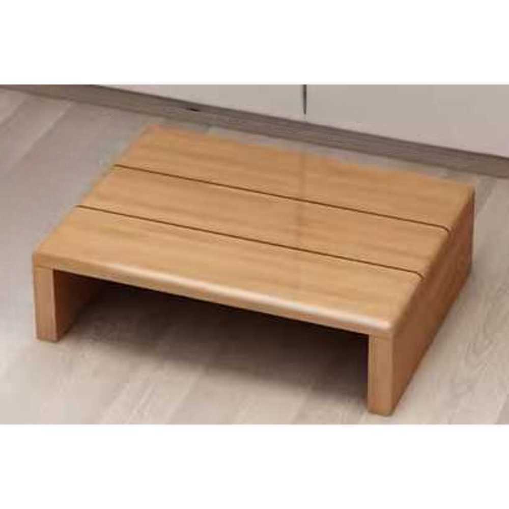 나무 발판 원목 디딤대 계단 싱크대 키높이 발받침대 40x30x11 - 상품 이미지