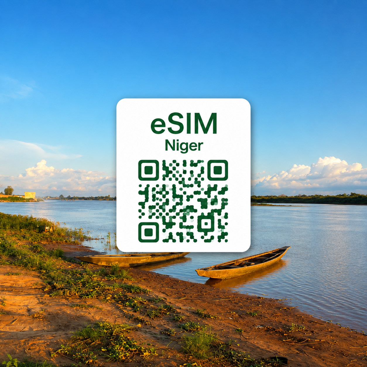 니제르 로컬망 이심 eSIM Celtel 니아메 아가데즈 잘루 테네레 사막 아이르 산맥 와자 국립공원 아가데즈 모스크 이심통 - 메인 이미지