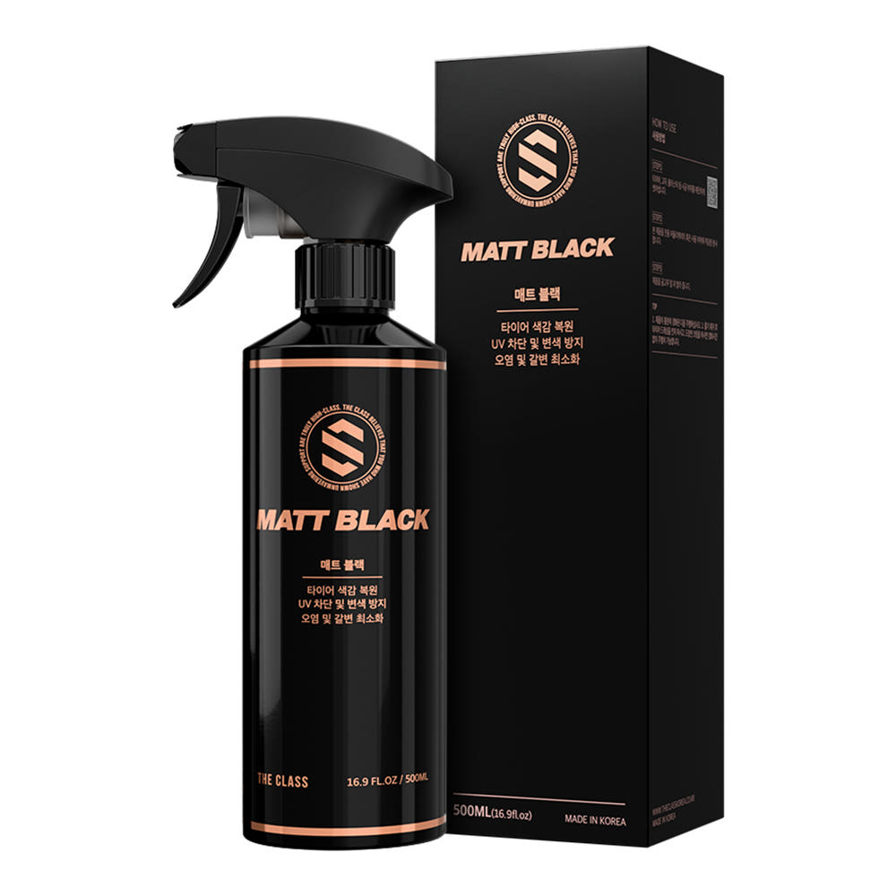 THECLASS 더 클래스 더클래스 매트블랙 타이어 광택제 500ml