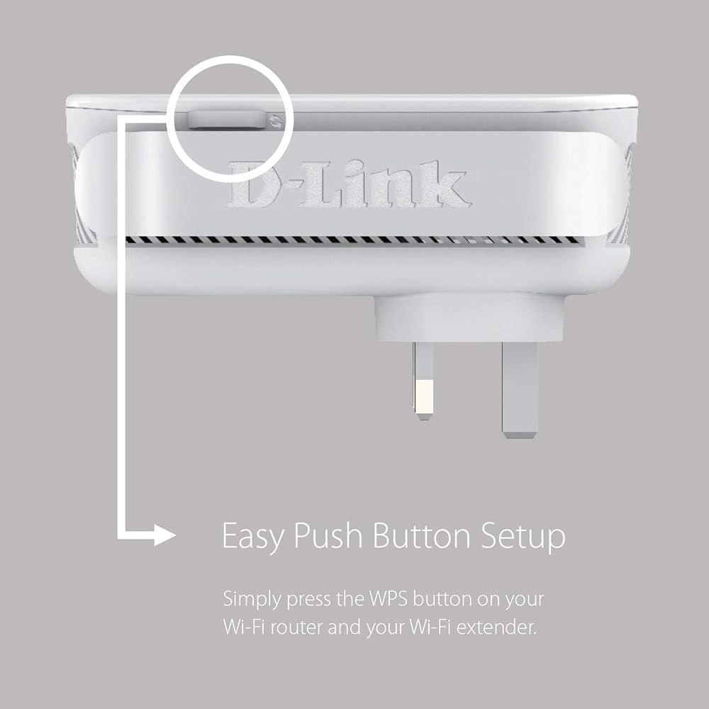 D-Link WiFi 범위 확장기, AC2000 메시 플러그 인 월 신호 부스터, 최대 2600평방피트까지 커버 스마트 홈용 듀얼 밴드 무선 중계기 액세스 포인트(DAP-1820- - 상세 이미지 3