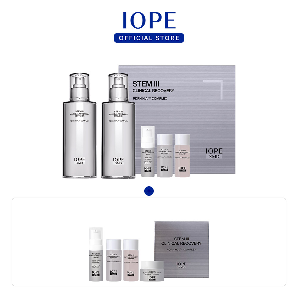아이오페 XMD 스템3 스페셜 2종 세트 (소프너 130ml + 에멀젼 130ml) - 상세 이미지 2