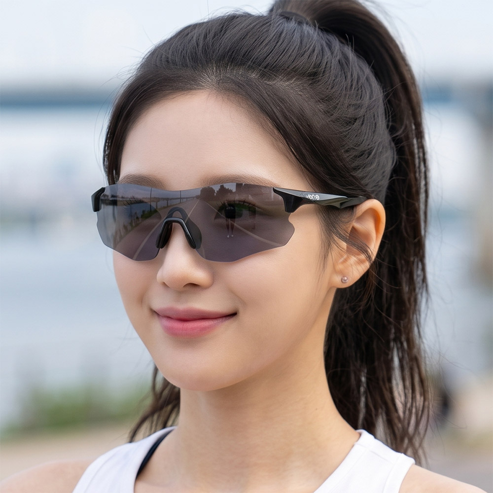 테네 에이스 러닝 고글 초경량 변색 스포츠 선글라스 골프 등산 테니스용 이미지 6