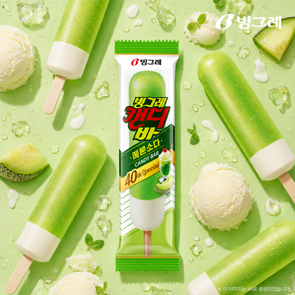 빙그레 캔디바 우유맛 아이스바 75ml 20개 외 택1 아이스크림 - 상세 이미지 2