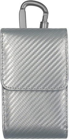 [해외]멋진 Bushnell XE / Tour V5 Shift Slim Jolt 거리 측정기 케이스 카본 스타일 커버 톤 실버 Carbon Tone Silver