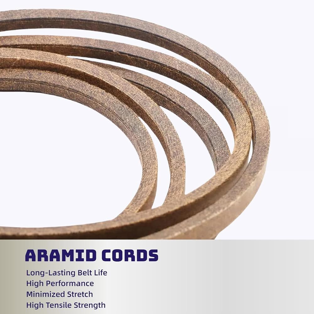 Lawn Mower Deck Belt 1 /2 X 141 /8 for John Deere GX21833 GX20571 L130 LA130 LA140 LA145 LA155 Z255 - 상세 이미지 3
