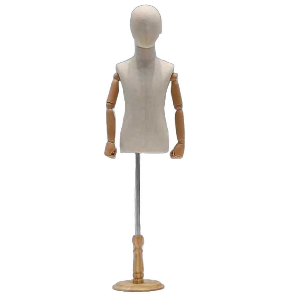 아동복 마네킹 상반신 발레복 피팅 학원복 유아 마네킨 2세 - 상품 이미지