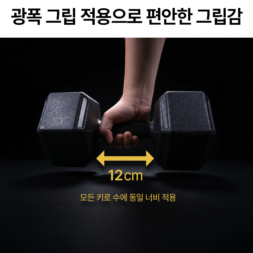 프로스펙스 매트릭스 아령 헬스 홈트 덤벨 2kg, 2개 - 상세 이미지 4