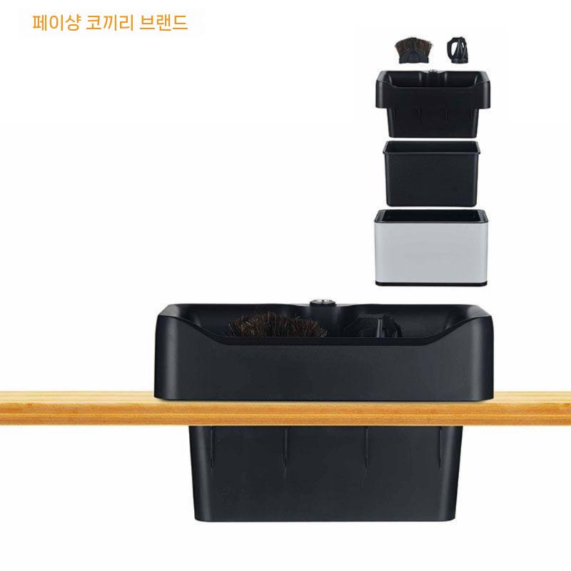 포터필터 넉박스 세척기 자동세척기 커피 청소기 스테인리스 블랙 - 상세 이미지 5
