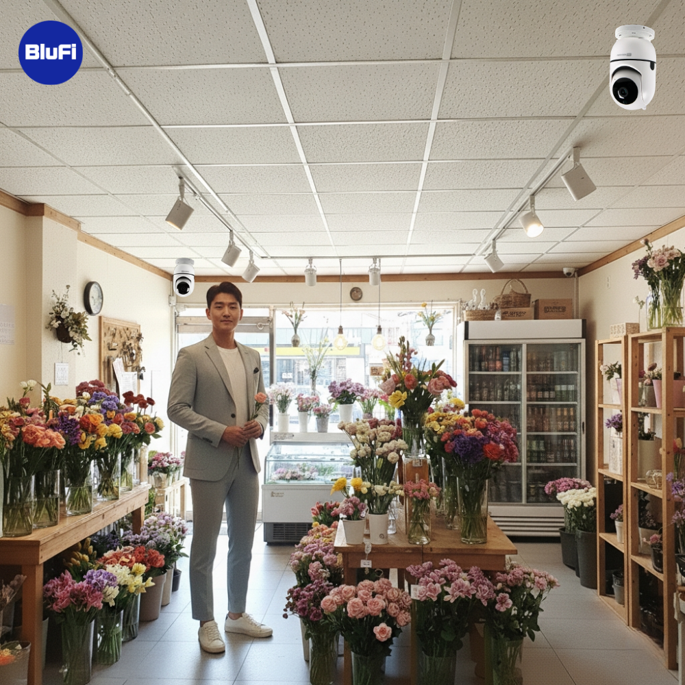 스마트공간 IoT 홈카메라 - 500만 매장CCTV 홈캠 베이비캠 펫캠 1개 - 상세 이미지 3