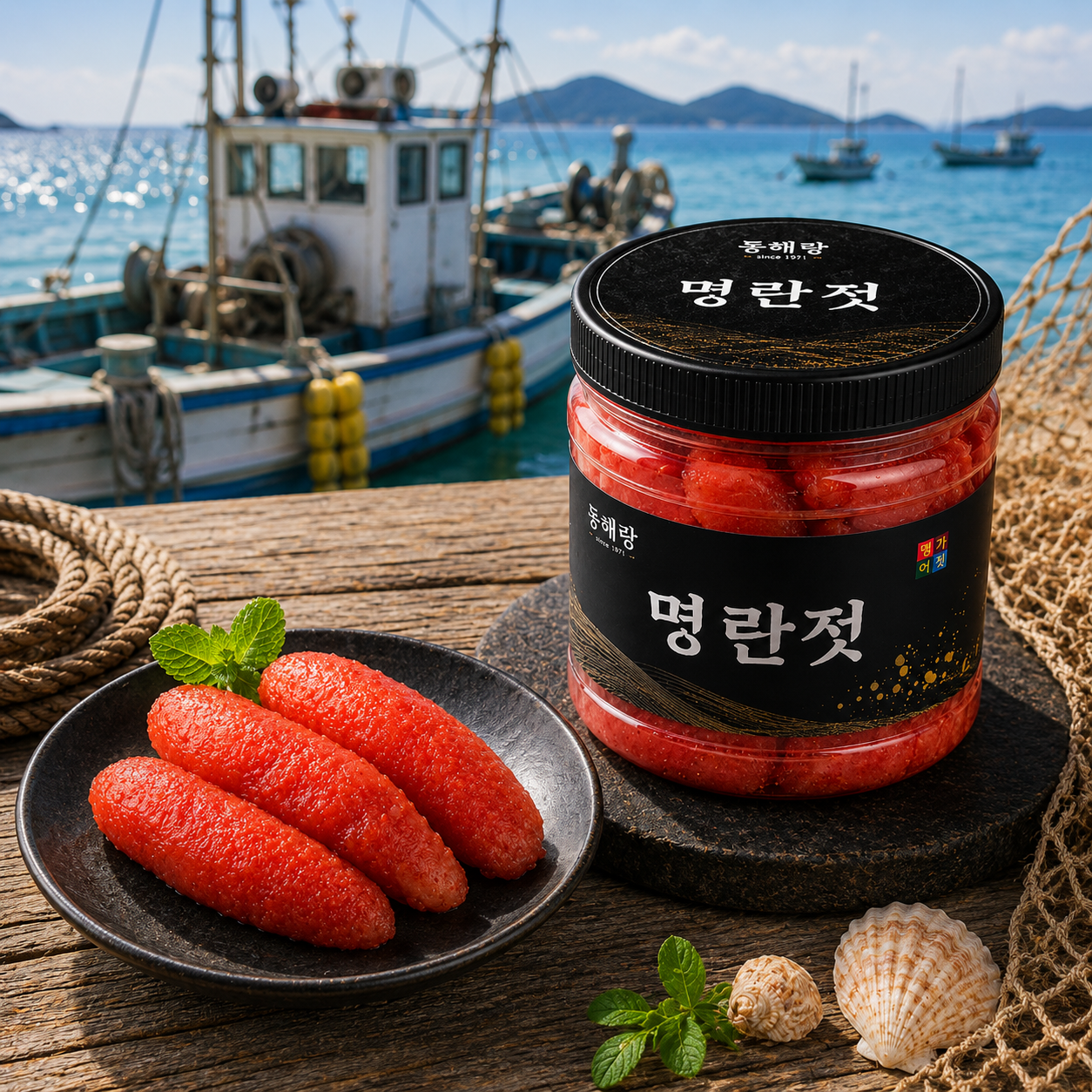 풍미식품 포슬포슬 녹는 매콤짭쪼름한 맛 명란젓 400g / 800g 비빔밤 까르보나라 - 상품 이미지