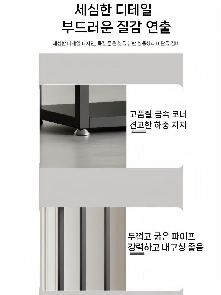어항 받침대 수조 어항테이블 선반 거치대 이동식 축양장 30x30x65cm - 상세 이미지 3