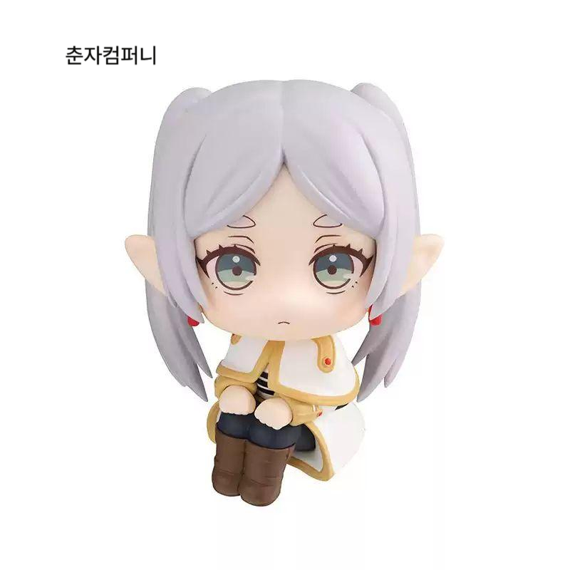 장송의 프리렌 피규어 귀여운 버전 인테리어 장식 소품 굿즈 사무실 책상 거실 침실 수집 치비 헤드 11cm - 상세 이미지 4