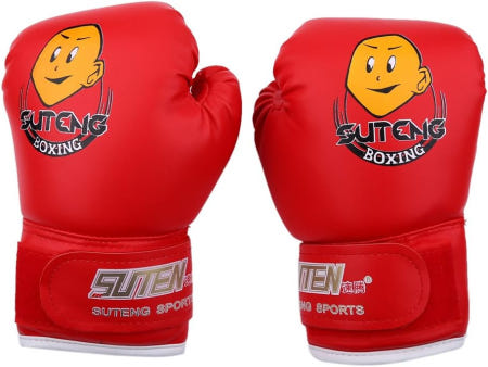 권투 글러브 무술 샌드백 펀칭 글러브() 주니어 MMA 브러시 리안 주짓수 레드 2개 세트