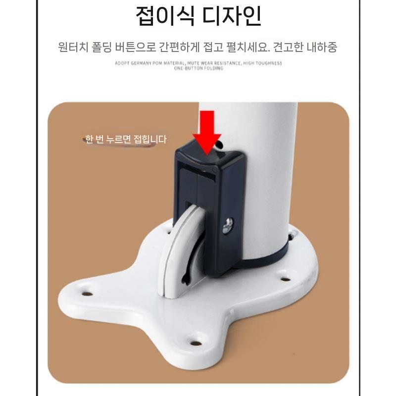 테이블 다리 책상 브래킷 탁자 가구 식탁용 높이조절 블랙 45-71cm 이미지 6