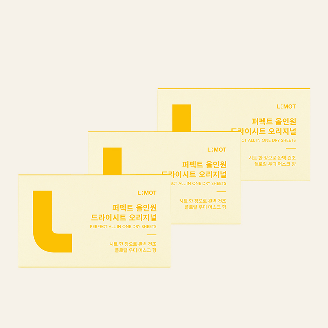 엘모트 퍼펙트 올인원 건조기 드라이시트 30매입x3Box - 상품 이미지
