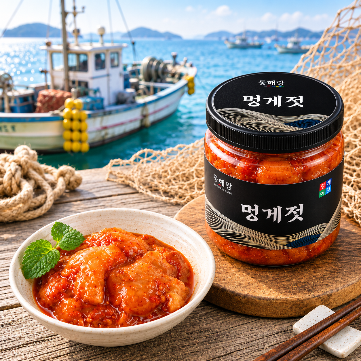 풍미식품 잃어버린 입맛을 찾아주는 향긋한 국내산 멍게젓 400g / 800g - 상품 이미지
