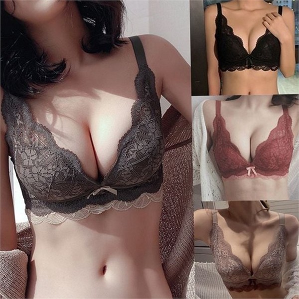 편안한 여성 노와이어 브라 데일리 여성 볼륨 업 브라 언더웨어 - 상품 이미지