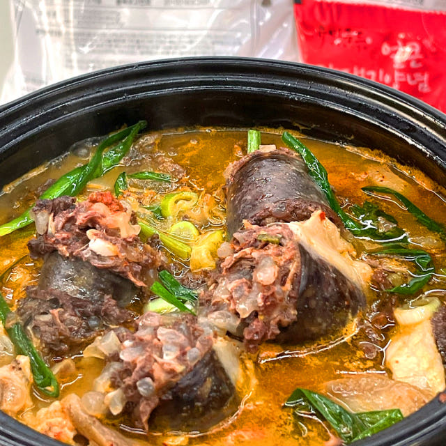 유비푸드 원조국밥 간편국 밀키트 사골육수포함 얼큰 병천식 순대국,