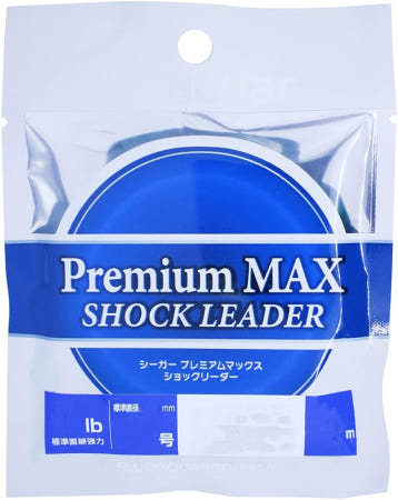 [シーガー(Seaguar)][해외]시구아르 리더 시거 맥스 쇼크 30m 14lb No. 3 투명 14 lb (No. 3)