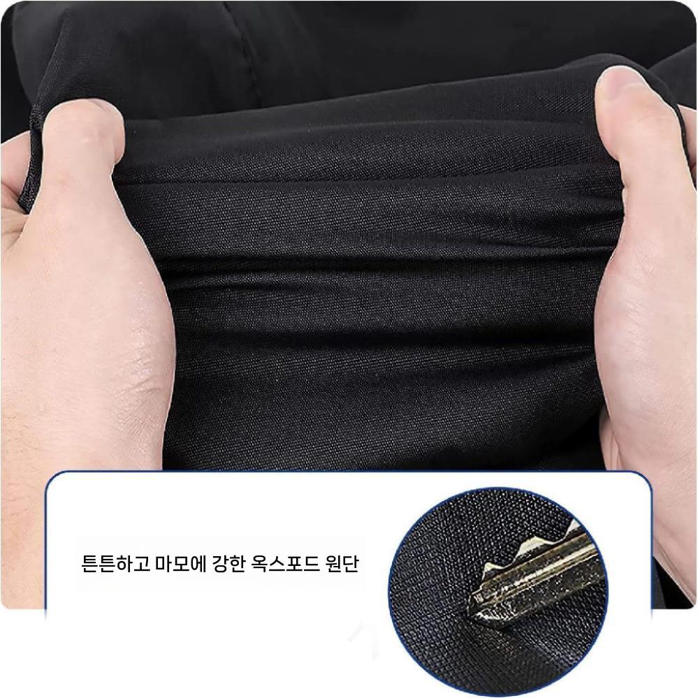 선반커버 랙커버 야외 보호커버 수납장 가리개 덮개 실외기 검은색 91x46x183cm - 상세 이미지 3