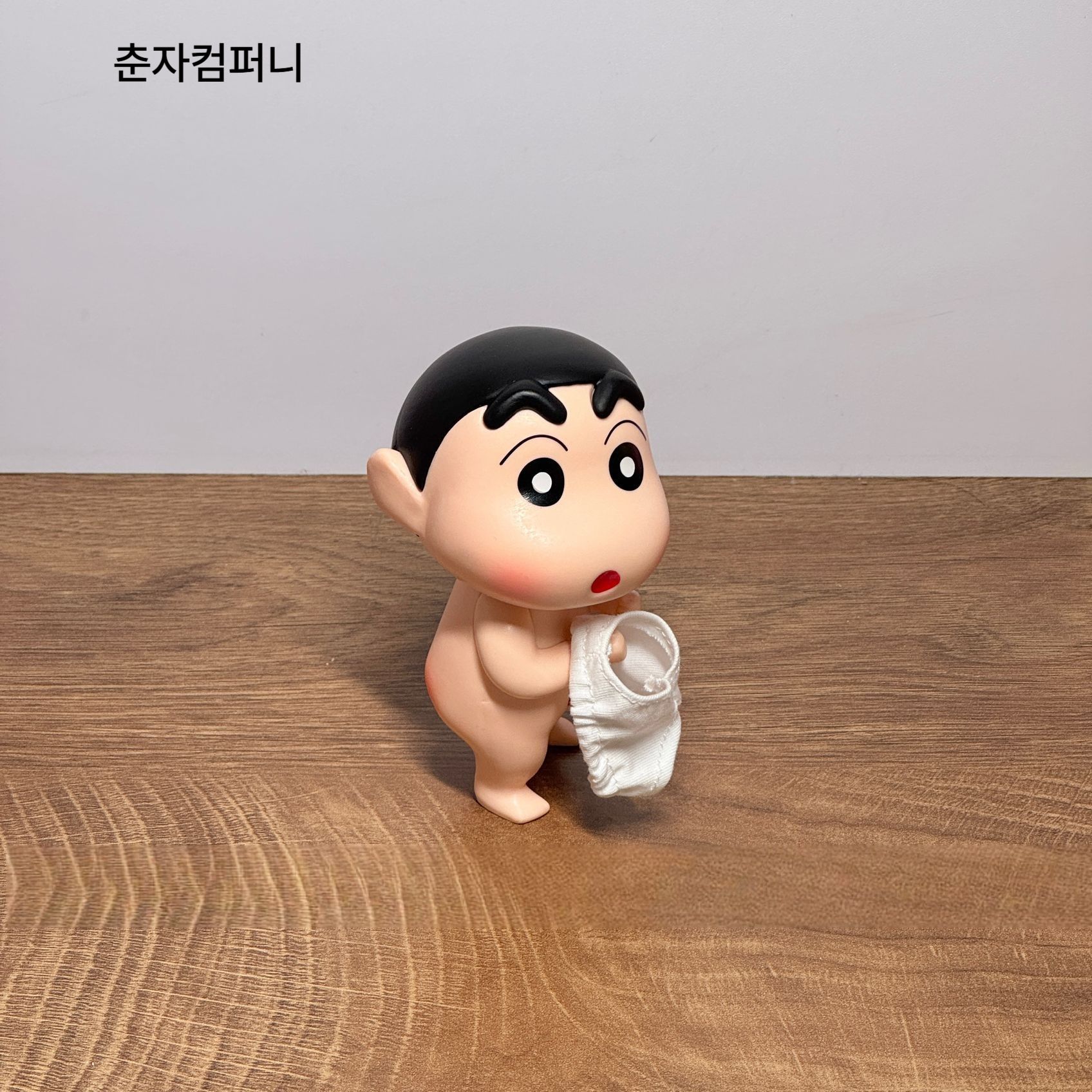 목욕 짱구 피규어 샤워캡 캐릭터 장식 크레용 신짱 인형 미니어처 굿즈 소품 홈데코 욕실 목욕 신 12cm 컬러박스 - 상세 이미지 3