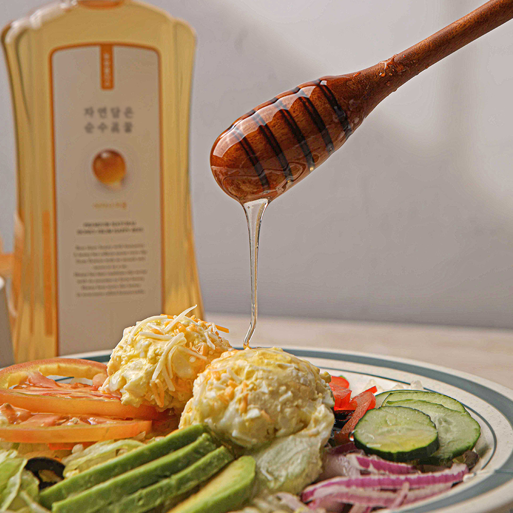 국산 토종꿀 밤꿀 300g 농부플러스 - 상세 이미지 2