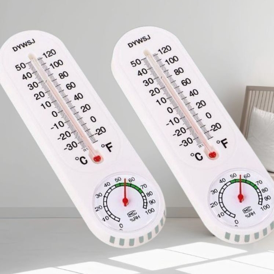 온도계 벽걸이 온습도계 측정기 집 파는곳 업소용 아날로그 기본 실내 가정용 습도계 온도 - 상품 이미지