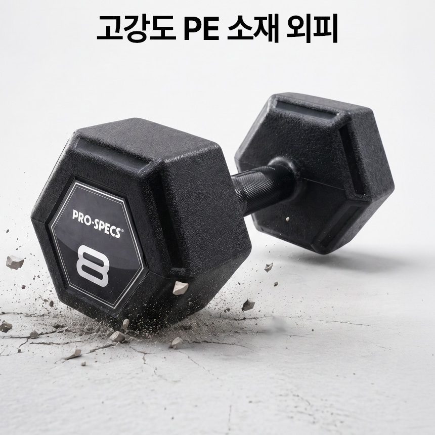 프로스펙스 매트릭스 아령 헬스 홈트 덤벨 2kg, 2개 이미지 6