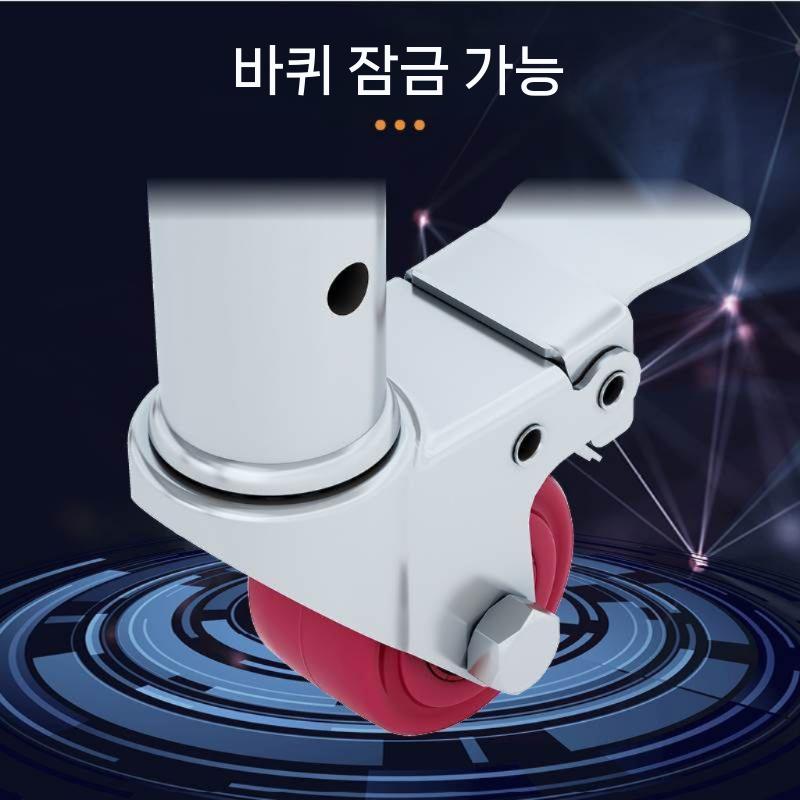 우마사다리 말비계 작업대 안전 발판 작업사다리 이동식 120x135x60cm 사각 튜브 페달 - 상세 이미지 4