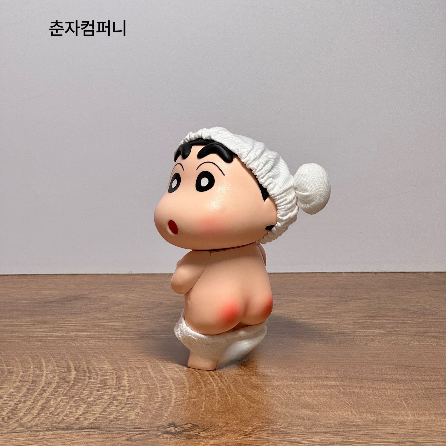 목욕 짱구 피규어 샤워캡 캐릭터 장식 크레용 신짱 인형 미니어처 굿즈 소품 홈데코 욕실 목욕 신 12cm 컬러박스 - 상세 이미지 4