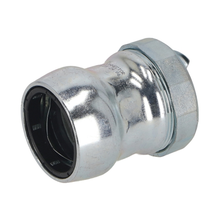 가온전선 나사없는 전선관 RF 지피 가요전선관 커넥터 E39x36 후렉시블 콘넥타 - 상세 이미지 2