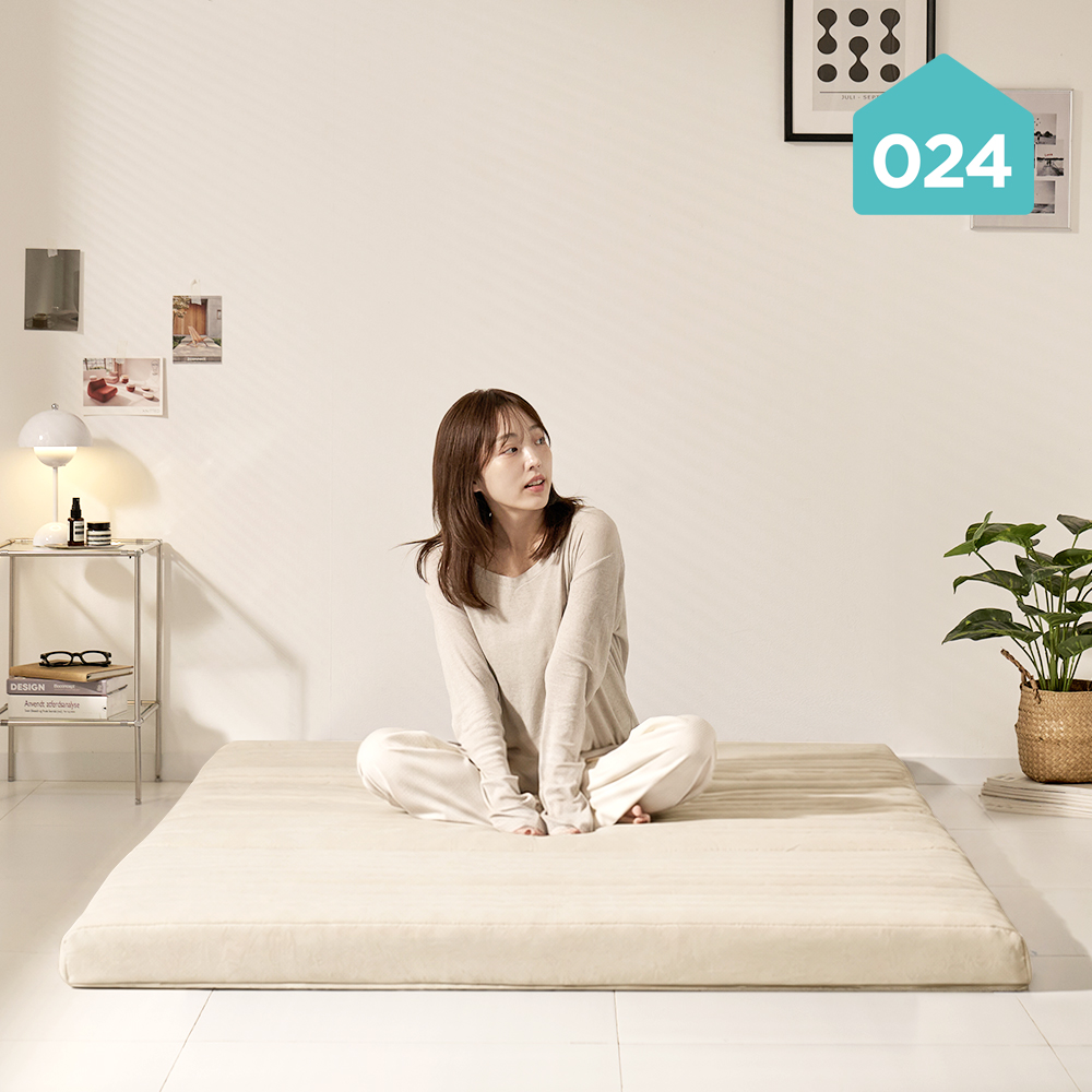 024홈 국민토퍼 3단 접이식 매트리스 푹신한 12cm 퀸 이미지 6
