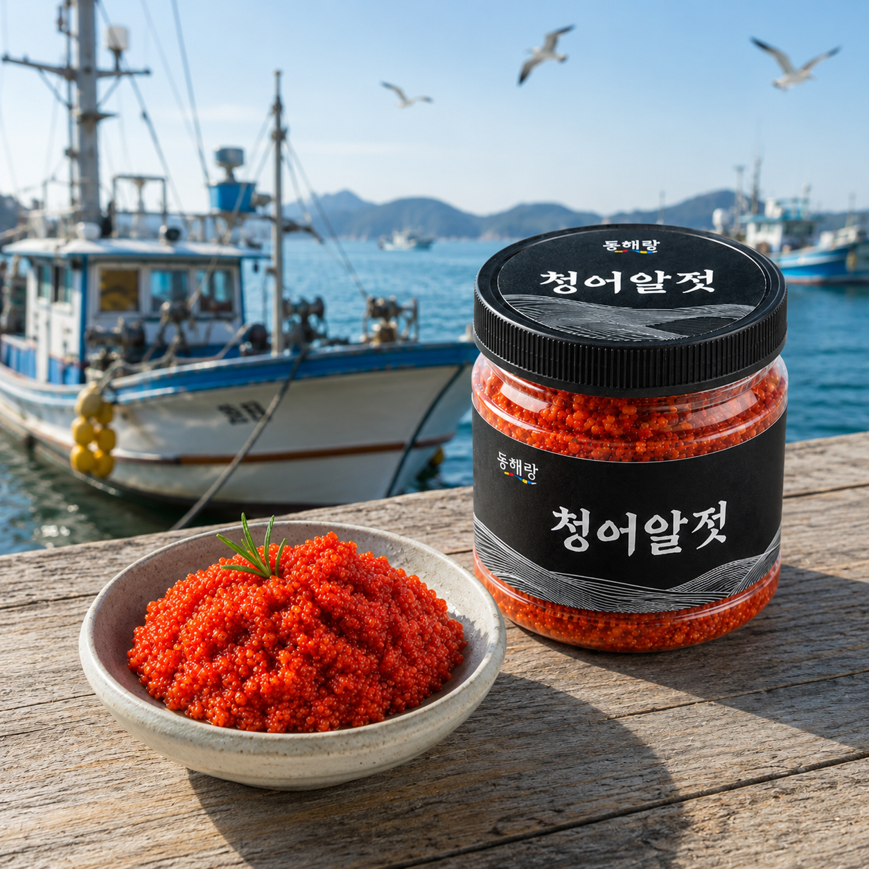 풍미식품 탱글탱글 톡톡 씹히는 밥도둑 청어알젓 400g / 800g - 상품 이미지