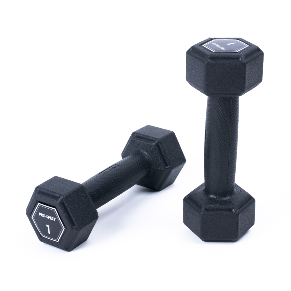 프로스펙스 매트릭스 아령 헬스 홈트 덤벨 1kg, 2개 - 상품 이미지