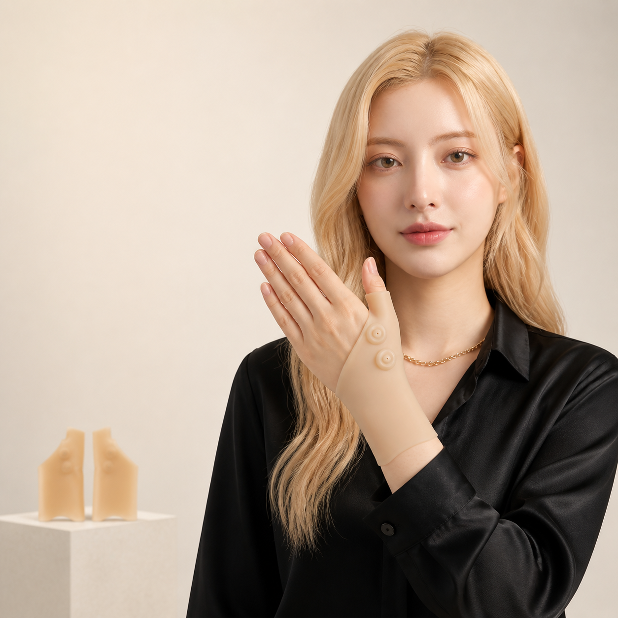 쉬유 실리콘 손목보호대 아대 골프 테니스 헬스 임산부 운동 밴드 지지대 1p - 상세 이미지 2