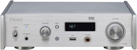 [해외]TEAC NT505X USB DAC/네트워크 플레이어 실버 Silver