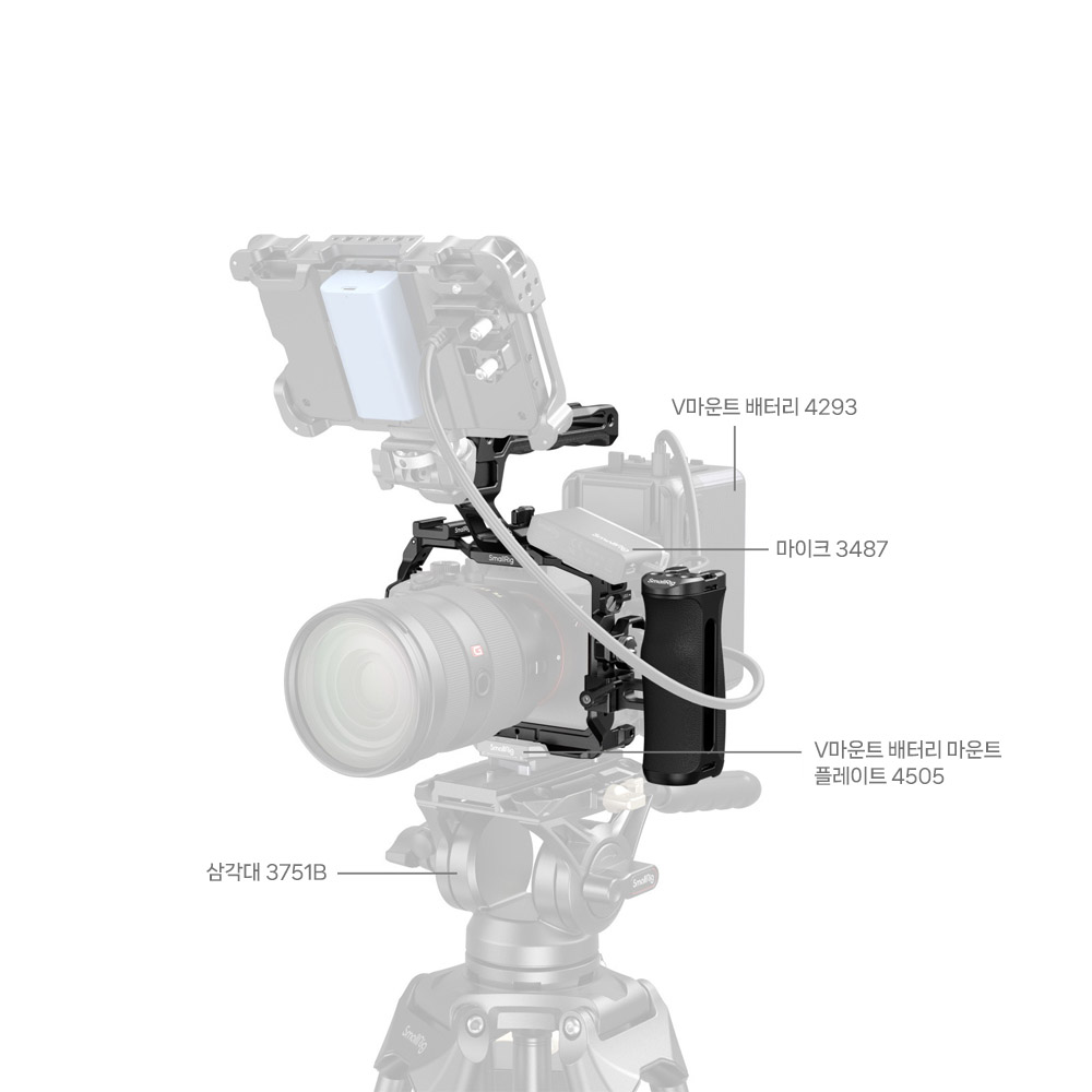 스몰리그 6704 소니 A7R VI 케이지 키트 어드밴스드 - 상세 이미지 5