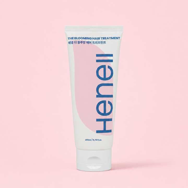 헤넬 더 블루밍 무실리콘 단백질 트리트먼트 손상모 헤어팩 200ml - 상세 이미지 2