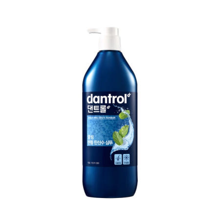 댄트롤 쿨링 멘톨 탄산수 샴푸 쿨멘톨향 820ml,
