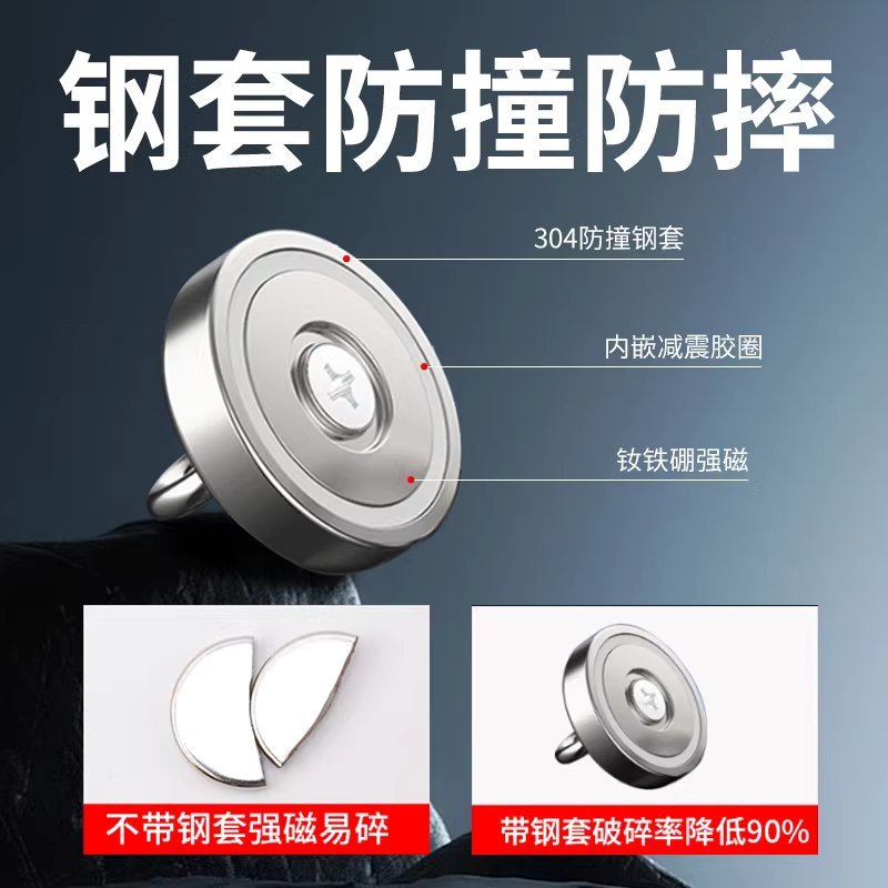 공업용 초강력 자석 원형 조립식 크레인 공장 자석 링 90mm 이미지 6