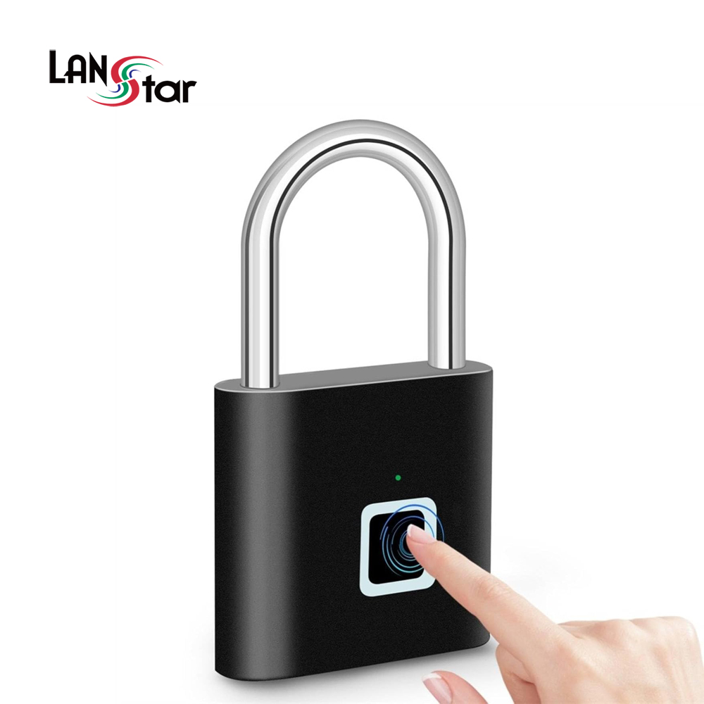 랜스타 세이프 터치락 LS-FLOCK 지문인식 자물쇠 스마트 잠금장치 USB 충전 - 상세 이미지 3