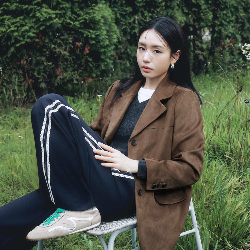 셀렙샵에디션 26FW FAUX스웨이드 테일러드 자켓 - 상품 이미지