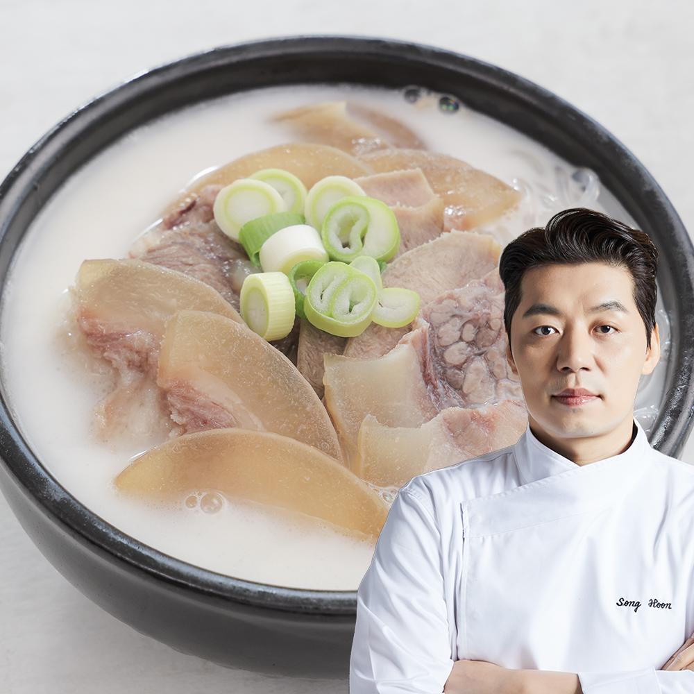강마루 한우 소머리 곰탕 소고기 국밥 곰국 700g, 3개 - 상품 이미지