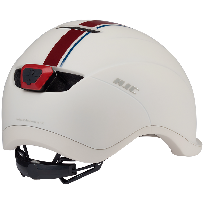 HJC 홍진 루트 자전거 헬멧 미니벨로 브롬톤 전기 킥보드 어반 1. 크림 화이트, S (51-56cm) - 상세 이미지 4
