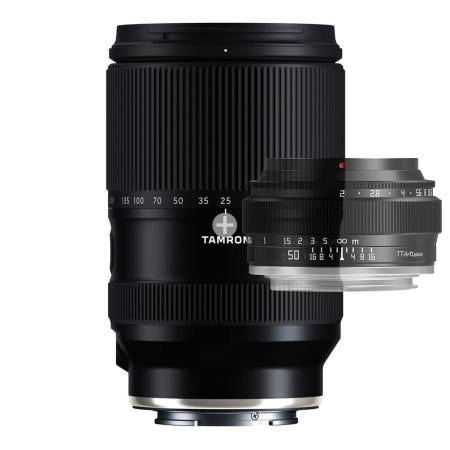 탐론 25-200mm F2.8-5.6 G2 소니 FE (티티아티산 50F2 렌즈)