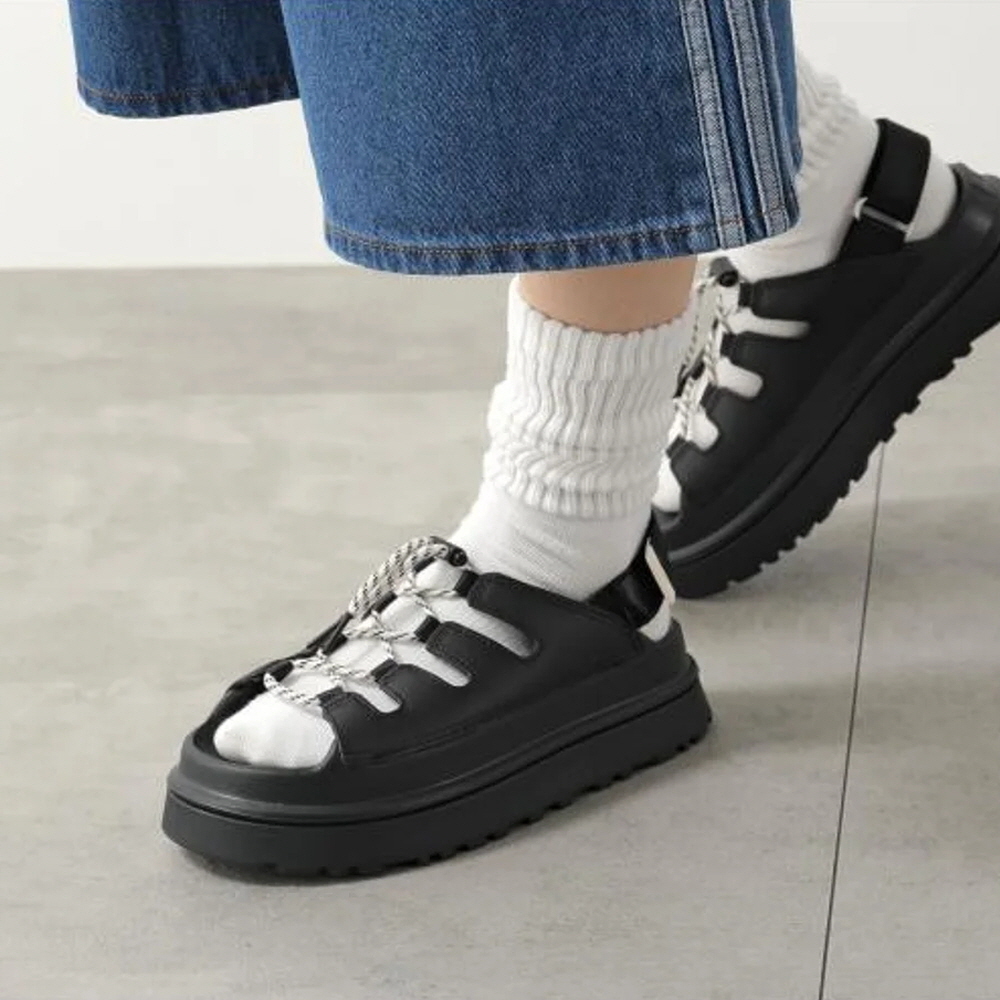 UGG 어그 골든글로우 토글 우먼스 플랫폼 샌들 블랙 1179370-BLK - 상세 이미지 3