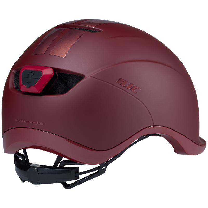 HJC 홍진 루트 자전거 헬멧 미니벨로 브롬톤 전기 킥보드 어반 4. 버건디, L (58-63cm) - 상세 이미지 4